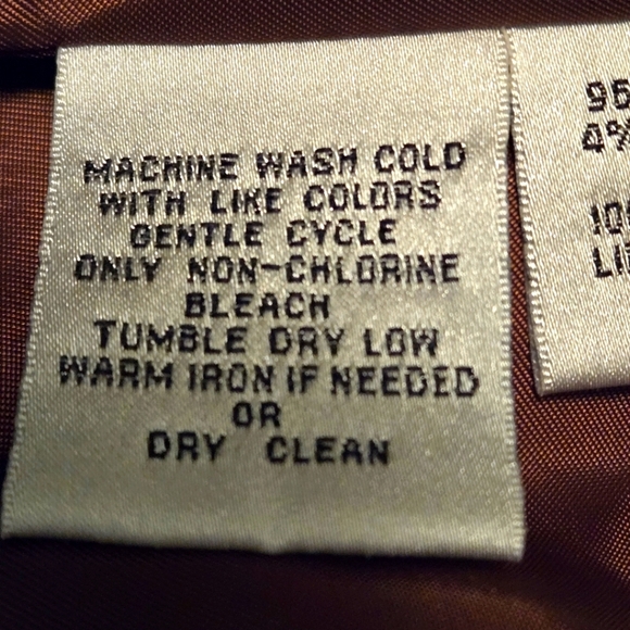 Talbots Trench Coat Jacket Overcoat Brown Belt Retro Detective Stretch Women 6 - Picture 10 of 16